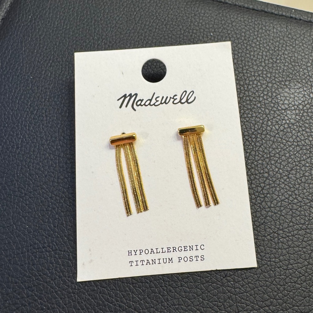 Madewell Earrings NWT